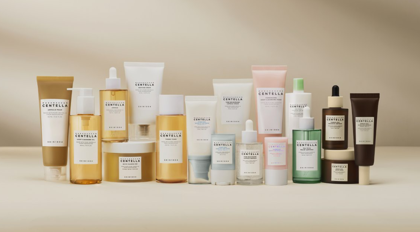 SKIN1004 korejiešu kosmētika ar Centella Asiatica jutīgai ādai