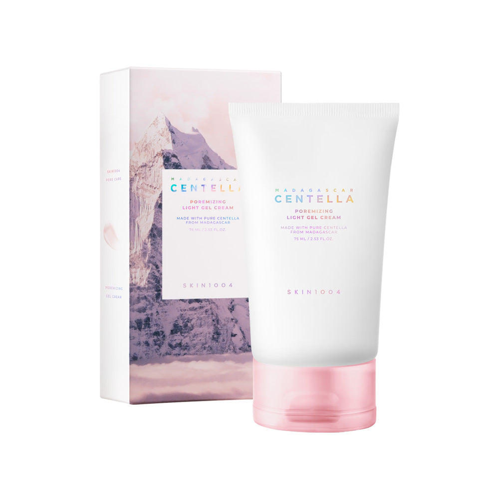YABUKO SKIN1004 Centella Poremizing Light poru samazinošs krēms uz ādas ar vieglu tekstūru, 75ml tilpums