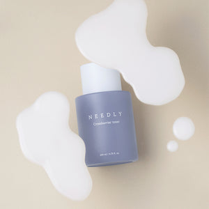 Ādas barjeras toniks YABUKO Needly Crossbarrier Toner 200ml ar pudeli un iepakojumu, paredzēts ādas kopšanai.