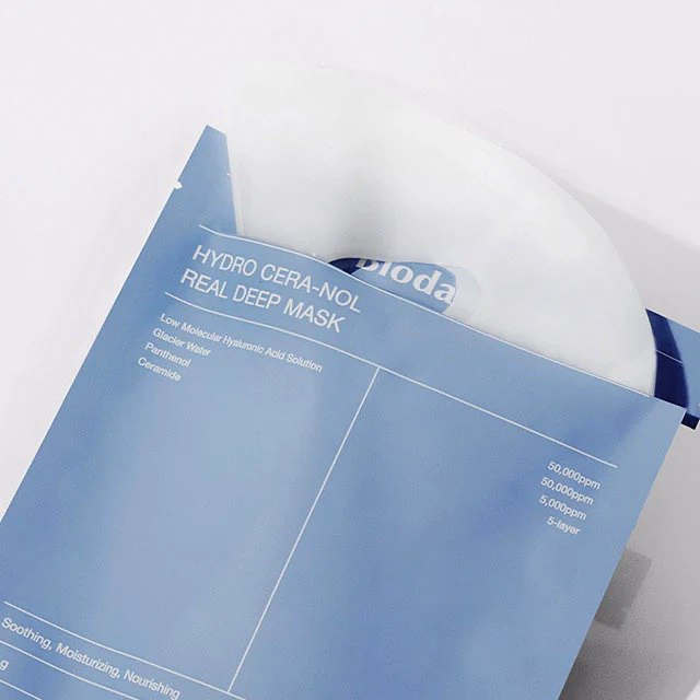 Mitrinoša sejas maska – BIODANCE Hydro Cera-Nol Real Deep Sheet Mask