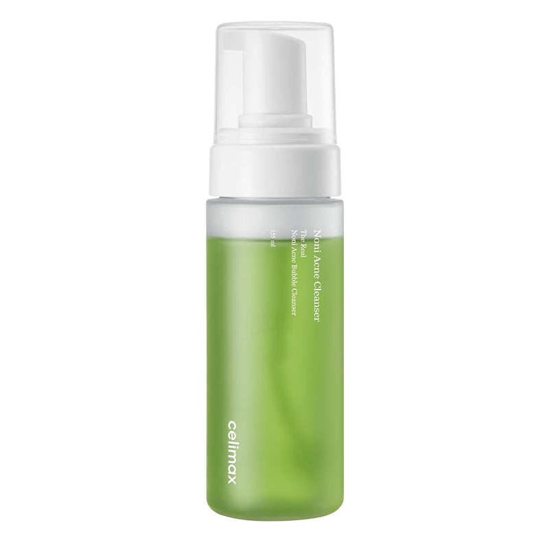 YABUKO CELIMAX Acne Bubble Cleanser sejas attīrošas putas pret akni, 155 ml, mīkstinoša un dziļa tīrīšana sejas ādai