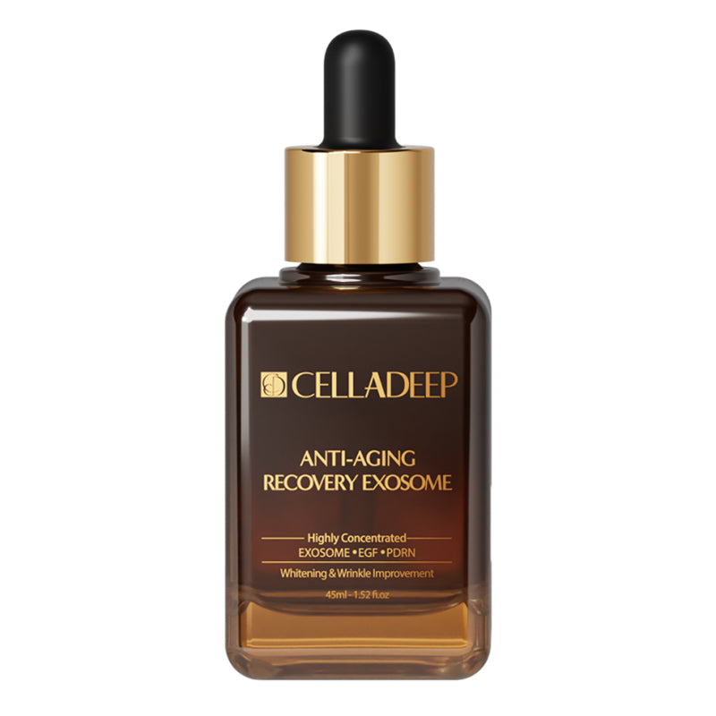 Pretnovecošanās PDRN un eksosomu serums CELLADEEP Anti-Aging Recovery PDRN Exosome Serum