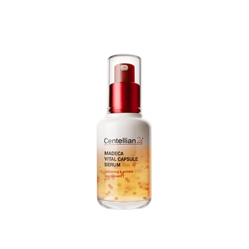 YABUKO Madekasīnskābes atjaunojošs sejas serums kapsulās, 50 ml, ar veselīgas ādas atjaunošanas efektu