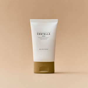 Mitrinošs Jutīgas ādas krēms SKIN1004 Centella no YABUKO, 75ml, uz acu zīmēm un relaksējoši uz sejas.