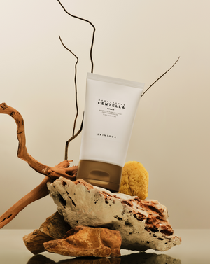 YABUKO SKIN1004 Centella mitrinošs krēms jutīgai ādai, 75ml, uz ādas uzklāts mitrinošs krēms ar centruella ekstraktu.