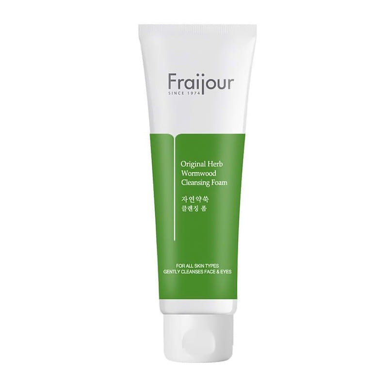 Fraijour Original Herb Wormwood Cleansing Foam 150ml attīrošas sejas putas ar vērmeļu ekstraktu – korejas kosmētika Latvijā