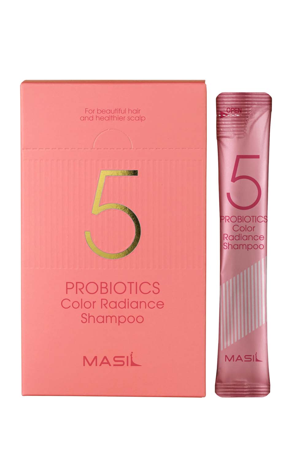 Krāsotu Matu Šampūns Masil 5 Probiotics Color Radiance