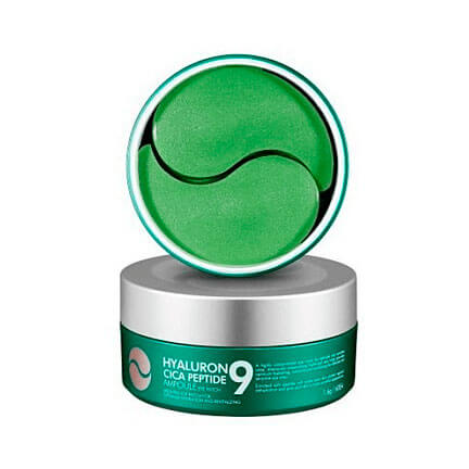 MEDI-PEEL Hyaluronic Cica Peptide 9 nomierinoši acu pači ar peptīdiem 60 gab. – korejas kosmētika Latvijā