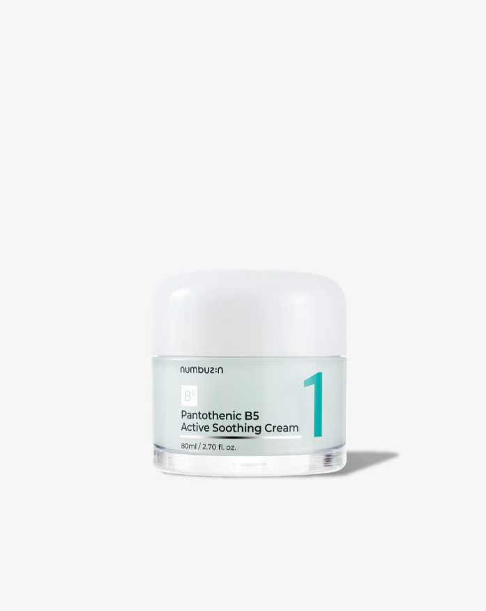 Nomierinošs Krēms Numbuzin No.1 Pantothenic B5 Active Soothing Cream