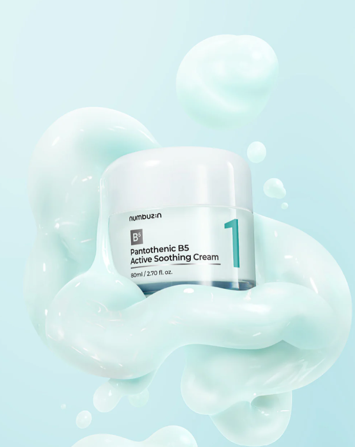Nomierinošs Krēms Numbuzin No.1 Pantothenic B5 Active Soothing Cream