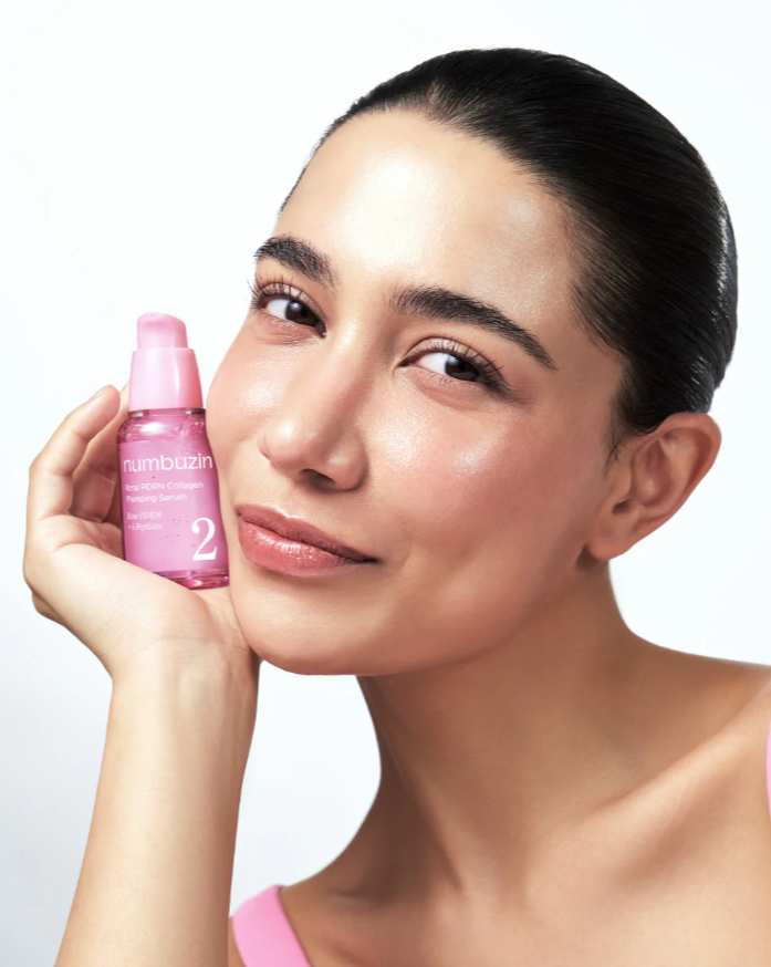 Kolāgena Mitrinošs Serums Numbuzin No.2 Rose PDRN Collagen Plumping