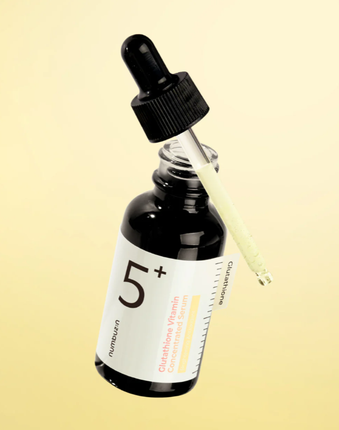 YABUKO Numbuzin No.5 glutationa vitamīnu serums, koncentrēts, 30 ml, skaistai un veselīgai ādai.