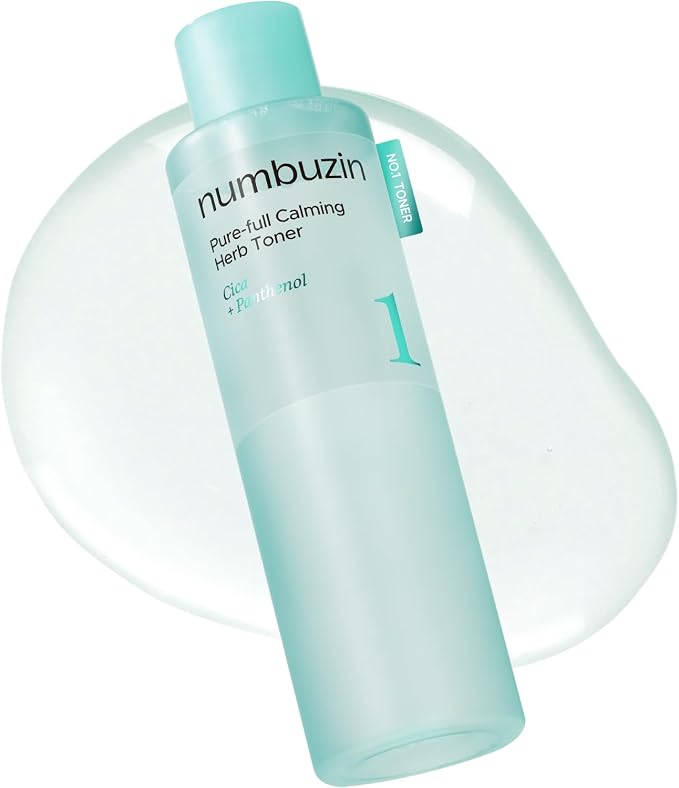 Nomierinošs Augu Toniks Numbuzin No.1 Pure-Full Calming Herb Toner