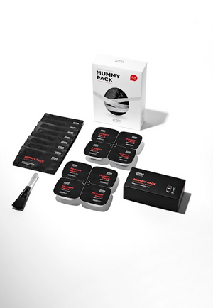 YABUKO SKIN1004 MUMMY PACK sejas maska, 8 vienības pa 2g, mitrināšanai un ādas kopšanai.
