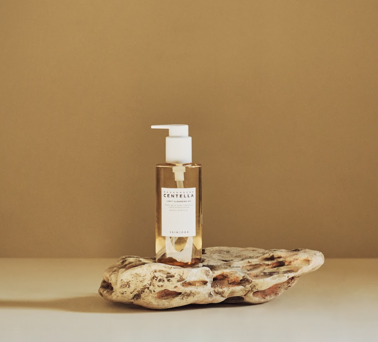 SKIN1004 Madagascar Centella viegla attīroša eļļa 200ml, dabīga ādas kopšana, ar Centella sastāvdaļu, YABUKO zīmols