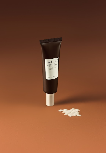 YABUKO SKIN1004 Madagascar Centella Probio-Cica Glow Saules ampula 50ml, dzidra un mitrinoša ādas kopšanai.