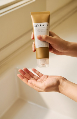 YABUKO SKIN1004 Madagascar Centella Ampoule Foam, 125ml, uzrūdošas sejas putas ar Centella sastāvdaļu.