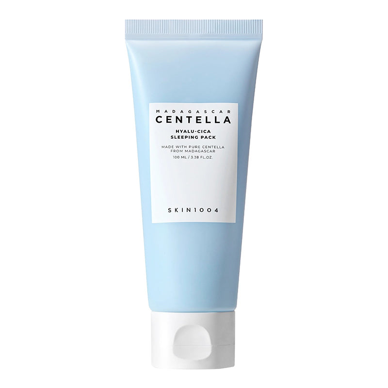 Nakts sejas maska SKIN1004 Centella Hyalu-Cica, 100ml, mitrinoša un nomierinoša nakts kopšanas maska.