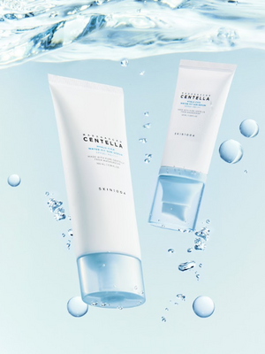 YABUKO SKIN1004 Centella Hyalu-Cica ūdensīgs saules serums SPF50, 100 ml, sejas aizsardzībai no saules.
