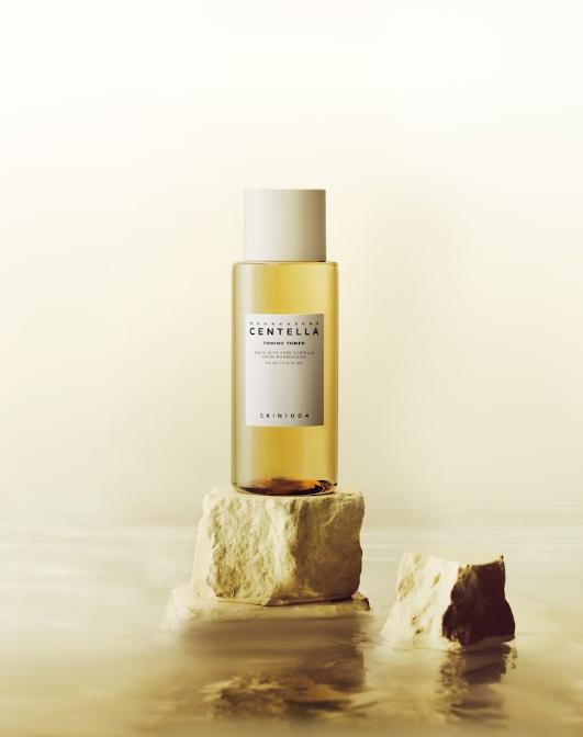 YABUKO SKIN1004 Madagascar Centella mitrinošs toniks ar 210 ml pudeli, ādas attīrīšanai un mitrināšanai.