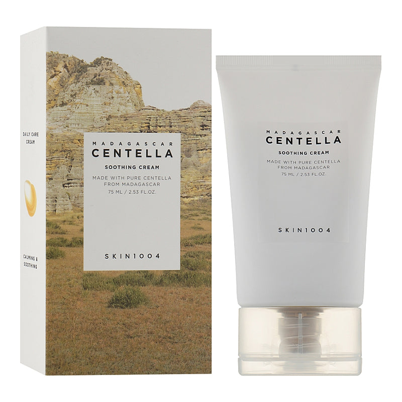 YABUKO SKIN1004 Madagascar Soothing Centella krēms 75ml, mitrinošs un nomierinošs ādas kopšanas līdzeklis ar centellu.