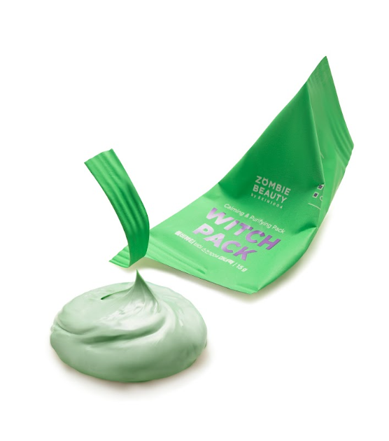 YABUKO SKIN1004 Witch Pack sejas maska, 16 gab., 4g iepakojums ar sejas kopšanas līdzekli uz sejas un kakla