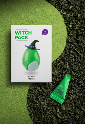 YABUKO SKIN1004 Witch Pack sejas maska, 16 vienības pa 4g, mitrina un attīra ādu.