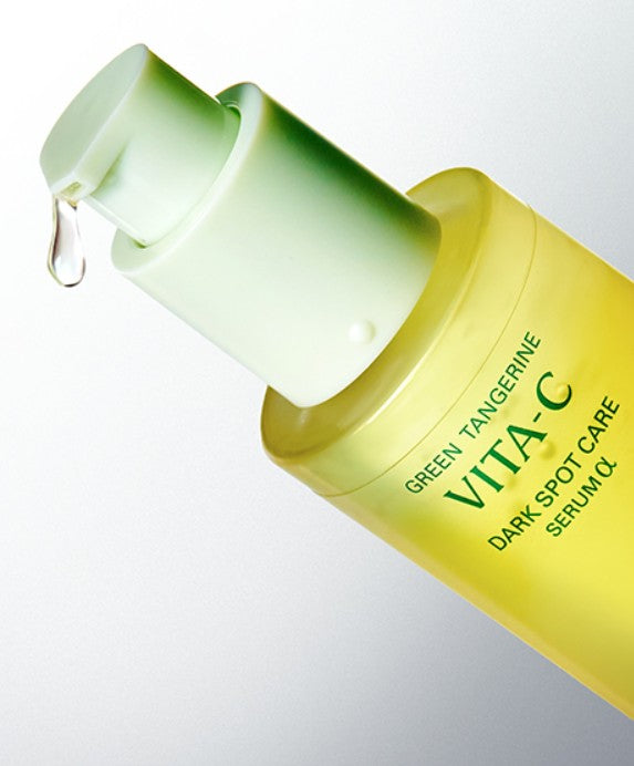 YABUKO Goodal Green Tangerine Vita-C C vitamīna serums pigmentācijai un tumšo plankumu mazināšanai, 100ml iepakojums