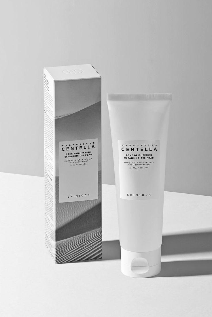 YABUKO SKIN1004 Madagascar Centella attīrošas želeja-putas sejas 125ml, viegli uzklājama un dziļi attīroša sejas kopšanai