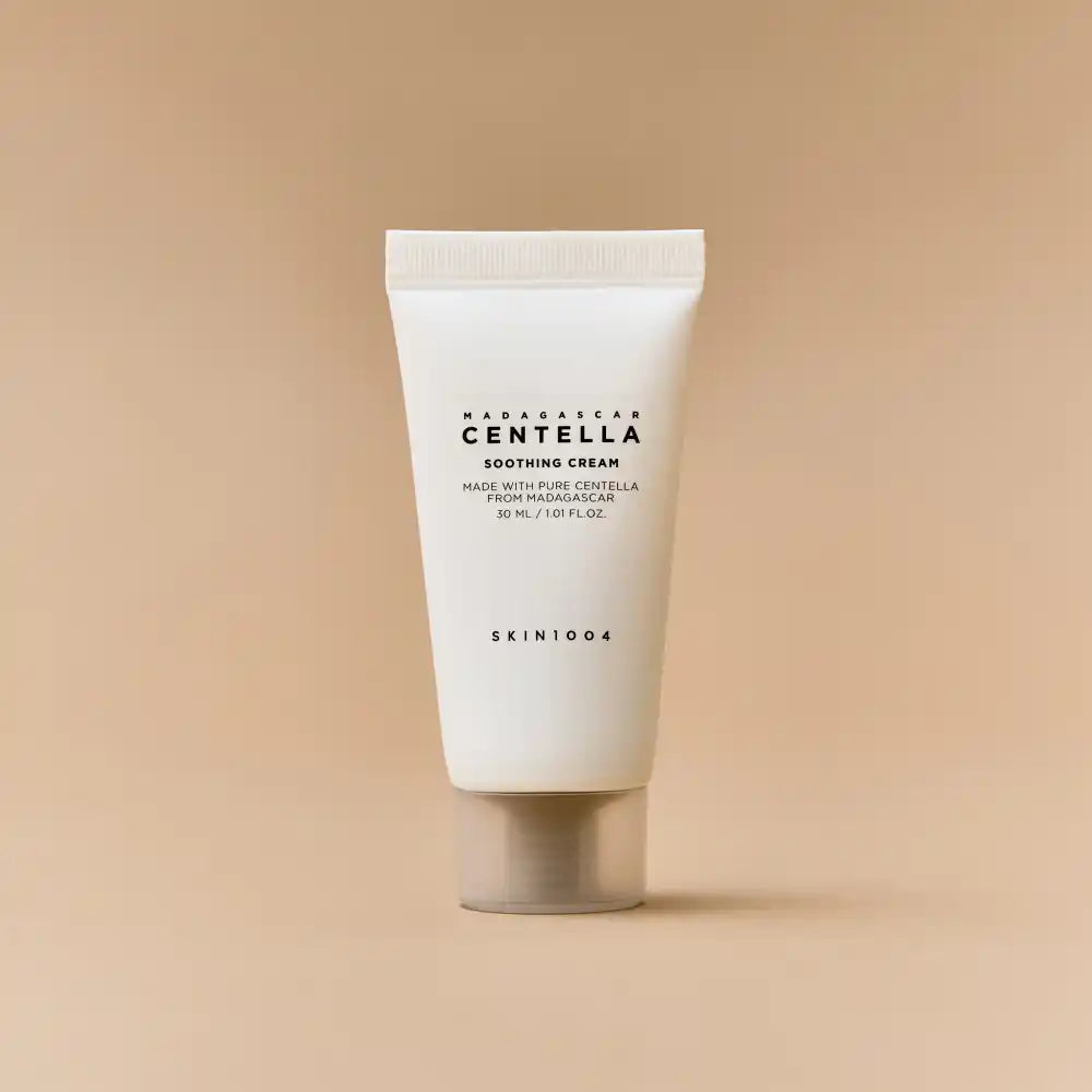 YABUKO SKIN1004 Madagascar nomierinošs Centella krēms, 30ml, mitrinoša un nomierinoša ādas kopšanas ierīce ar Centella ekstraktu.